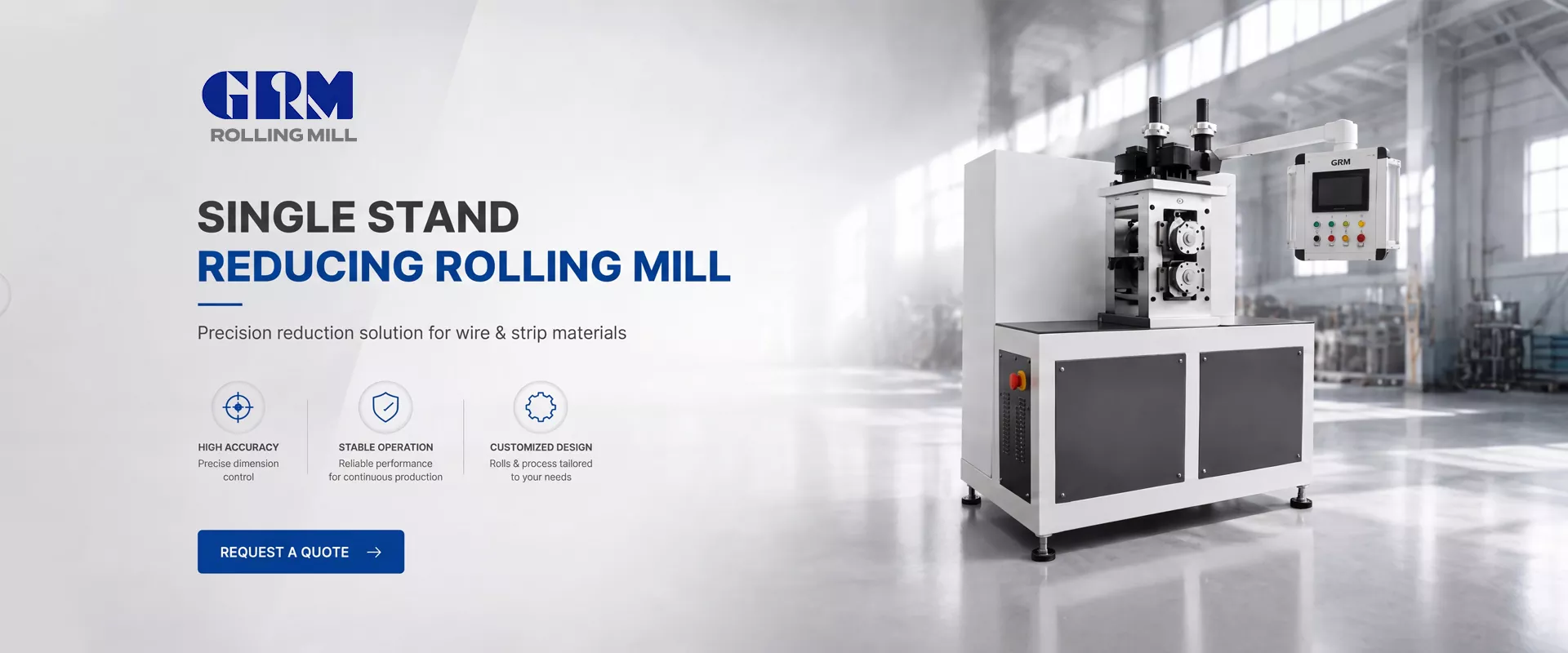Кытай Flat Wire Rolling Mills Manufacturer